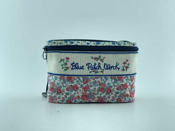 PATCH WORK SHAVING & MAKE UP BAG