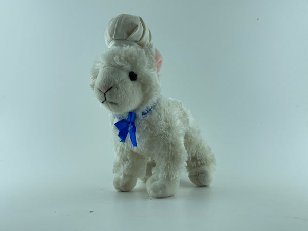 STUFF WHITE PUPPY TOY